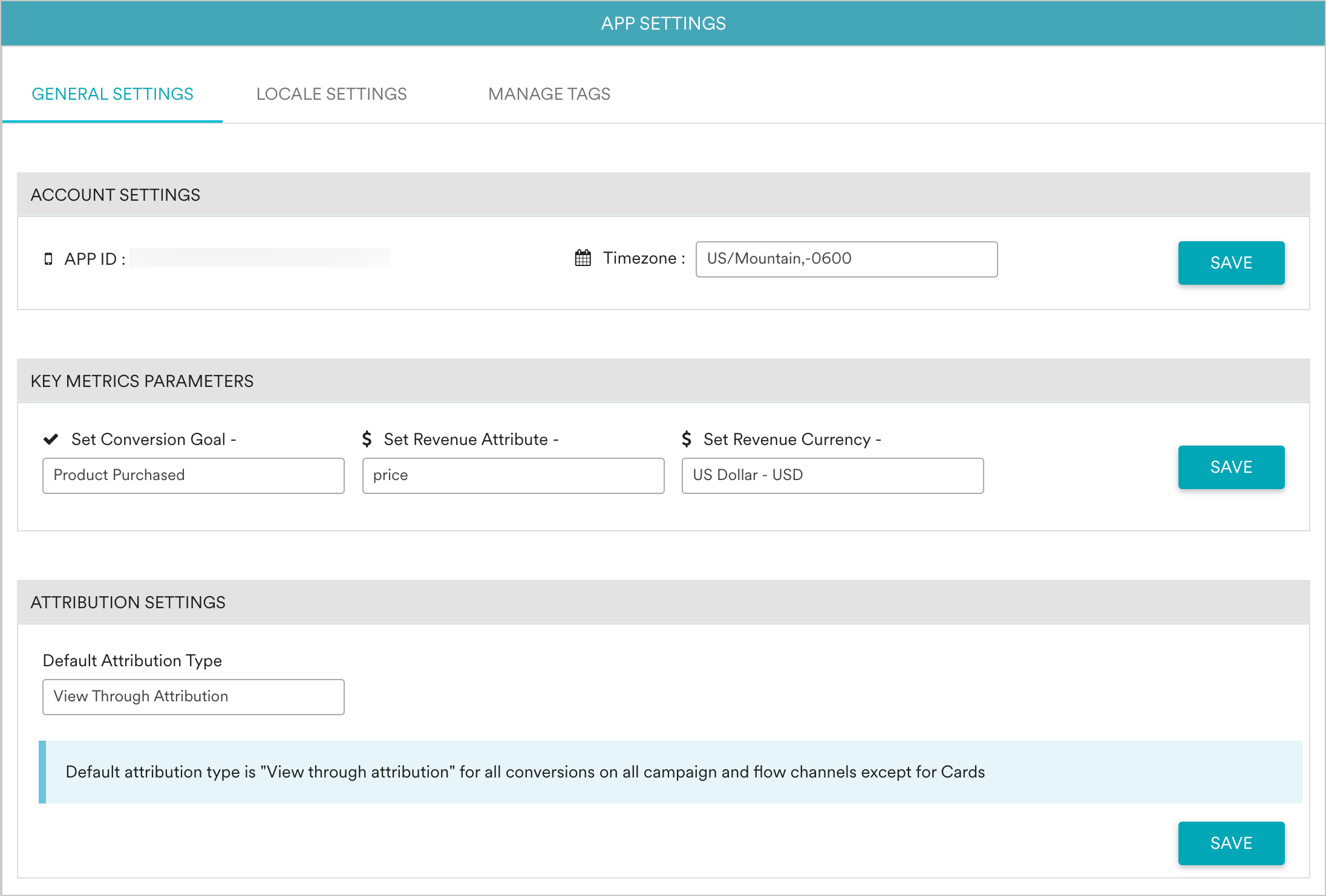 Campaign Attribution Settings User Guide