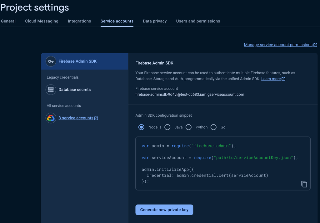 generate new private key.png
