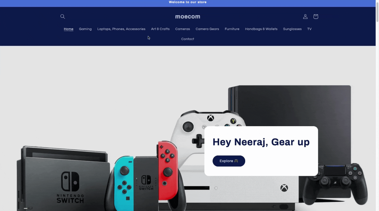 ユーザープロファイルに基づくパーソナライズ