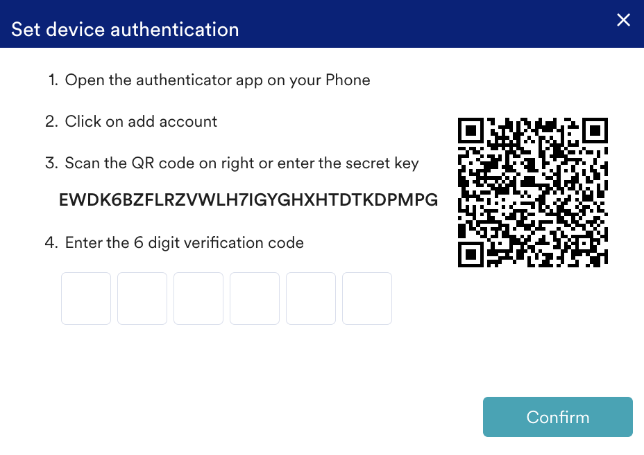 2 Step Verification – User Guide
